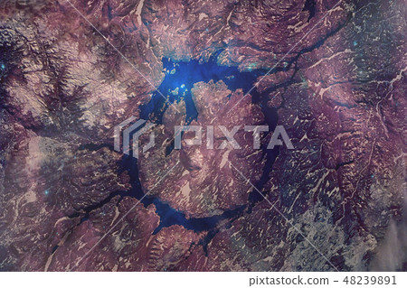 Manicouagan Impact Crater Manicouagan Impact Crater 48239891