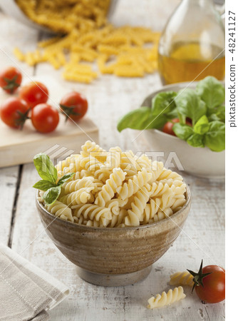 Fusilli Italian pasta Fusilli Italian pasta 48241127