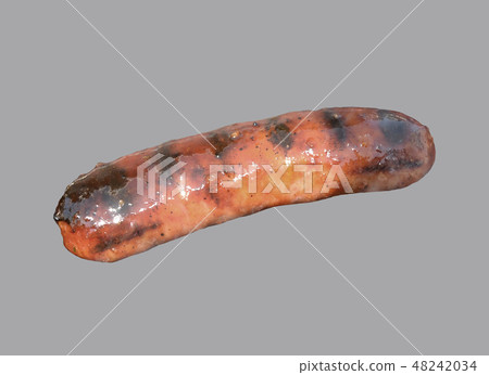 Hot sausage barbecue. 48242034