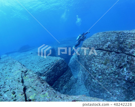 Yonaguni-jima seafloor ruins Yonaguni-jima seafloor ruins 48242228