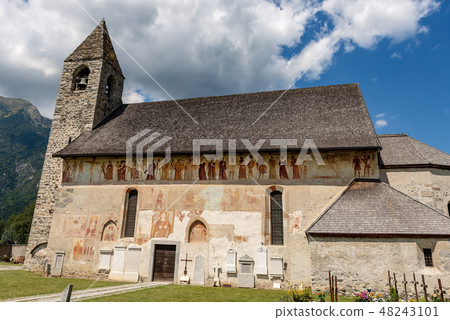 Pinzolo - San Vigilio Church and the Macabre Dance 48243101