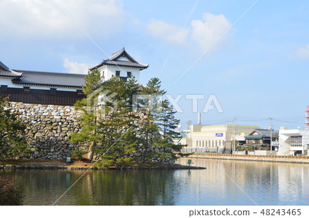 Weapon tower of Imabari Castle (3-chome Imabari-shi, Ehime prefecture) Weapon tower of Imabari Castle (3-chome Imabari-shi, Ehime prefecture) 48243465