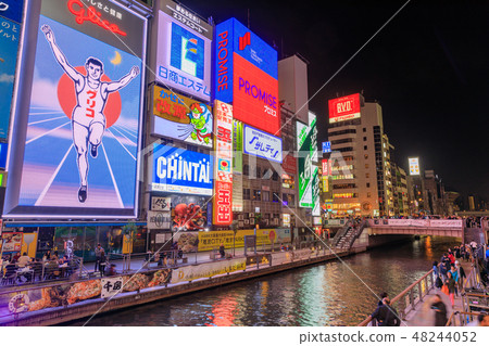 大阪Minami _ Dotonbori夜視圖 48244052