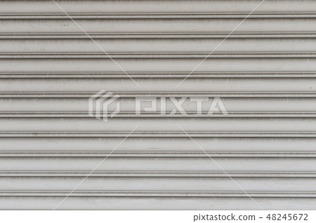 A closeup shot of automatic metal roller door used 48245672