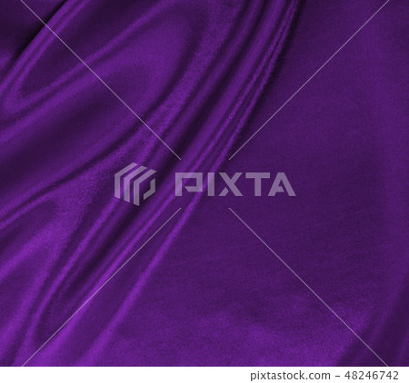 Smooth elegant lilac silk or satin luxury cloth 48246742