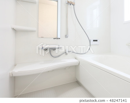 A beautiful unit bath of model house A beautiful unit bath of model house 48247141