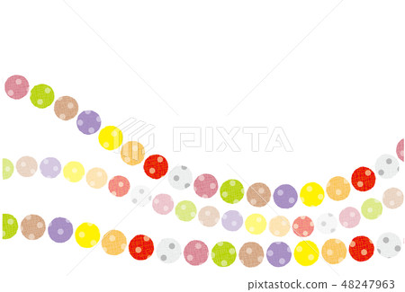 Patchwork fabric Dropy background material Material postcard 48247963