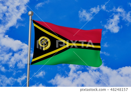 瓦努阿圖國旗 瓦努阿圖國旗 48248157