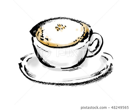 Cafe latte cafe drink cafe latte 48249565