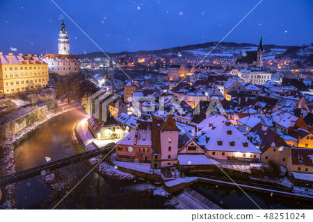Czech Republic Cesky Krumlov Winter 48251024