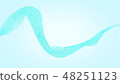 Isolated on black with true alpha channel mask for real semi transparency of water for use on 48251123
