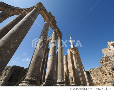 Tunisia · Dugga ruins / Roman Ruins of Dougga, Tunisia 48252198