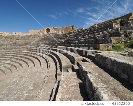 Tunisia · Dugga ruins / Roman Ruins of Dougga, Tunisia 48252200