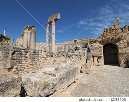 Tunisia · Dugga ruins / Roman Ruins of Dougga, Tunisia Tunisia · Dugga ruins / Roman Ruins of Dougga, Tunisia 48252208