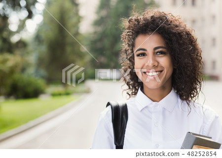 Sunny day in campus concept 48252854