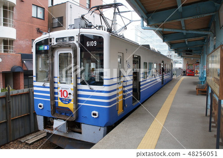 Echinzan鐵路MC 6101型火車（6109）Echinzan鐵路福井站在公園 48256051
