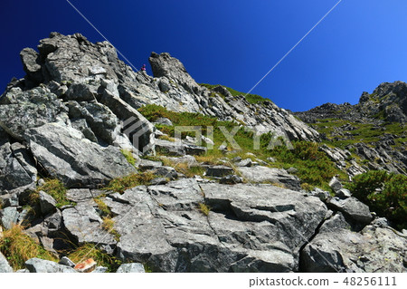 Road to the mountain top of Kendo Damage of crab just under the top of the mountain 48256111