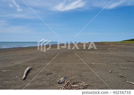 北海道Nihonkai和Sarobetsu海岸 48256738