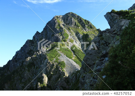 通往Mt. Kenkaku山頂的道路前往山頂 通往Mt. Kenkaku山頂的道路前往山頂 48257052