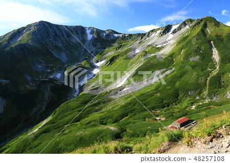 Kenkan from the road to the mountain top, Kenzaru, Mount Fukuyama, looking over the sword beach 48257108