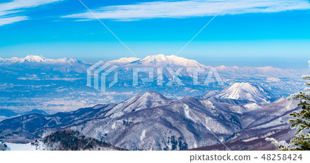 Landscape story (Winter in Shiga Kogen) 48258424
