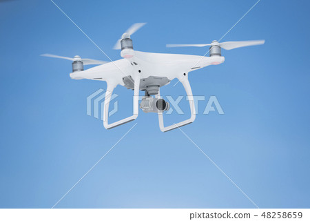 Drone in flight 48258659