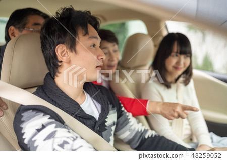 Four memorable newlyweds and married couples who take home to their parents on an anniversary and bring older parents to a traveling drive with a smile 48259052