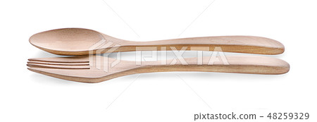 wooden plate isolated on white background 48259329