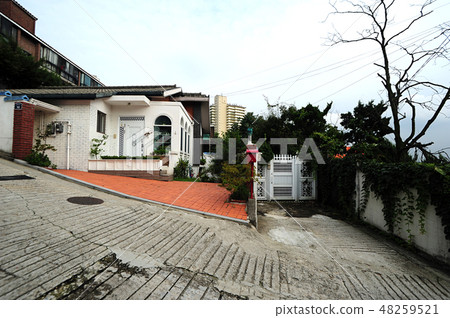 Houses, alleys, architecture Houses, alleys, architecture 48259521