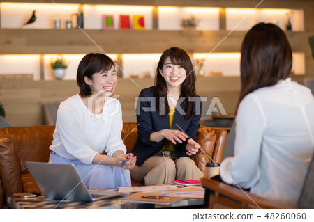 Business woman office casual business image 48260060