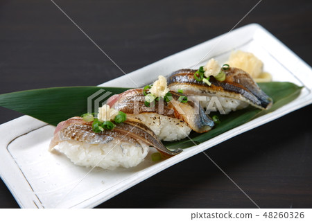 Broiled autumn sweet sushi 48260326