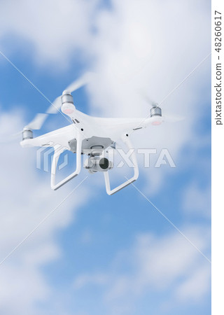 Drone in flight 48260617