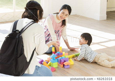 Nursery teachers and parents Nursery teachers and parents 48261018