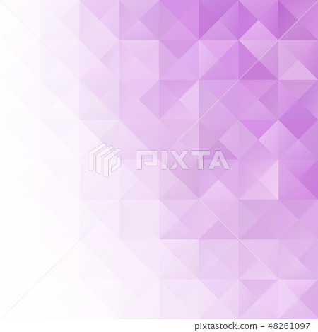 Purple Grid Mosaic Background 48261097