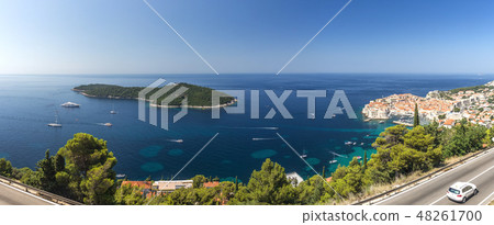 The Old Town of Dubrovnik in Croatia The Old Town of Dubrovnik in Croatia 48261700