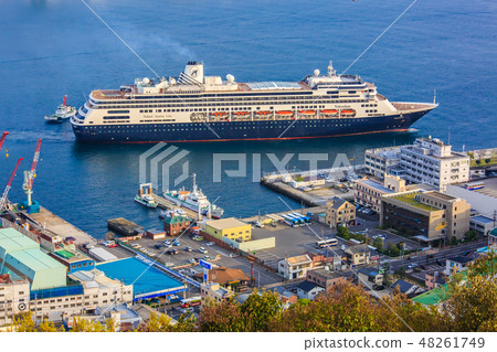 From Nabekanzan to passenger ship port [Nagasaki City, Nagasaki Prefecture] 48261749
