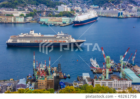 From Nabekanzan to passenger ship port [Nagasaki City, Nagasaki Prefecture] 48261756