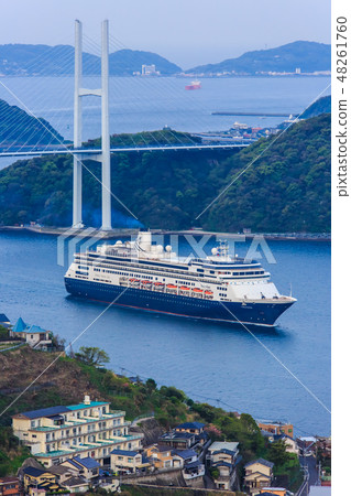 From Nabekanzan to passenger ship port [Nagasaki City, Nagasaki Prefecture] 48261760