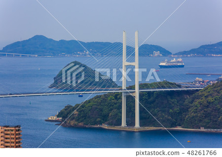 From Nabekanzan to passenger ship port [Nagasaki City, Nagasaki Prefecture] 48261766