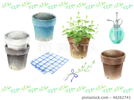 Gardening set Flowerpot Plant Mist Spray Gardening set Flowerpot Plant Mist Spray 48262741