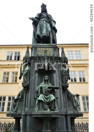Czech Republic Prague Charles IV statue 48264634