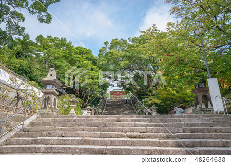 Hofu Tenman-gu Shrine entrance scenery Hofu Tenman-gu Shrine entrance scenery 48264688