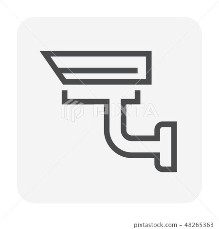 cctv icon black 48265363