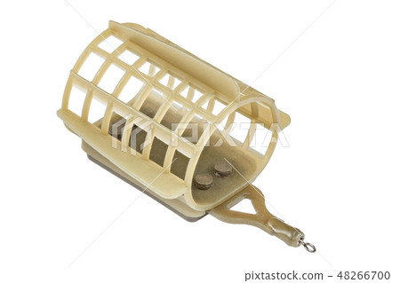 Fishing equipment. brown feeder fishing flat Fishing equipment. brown feeder fishing flat 48266700