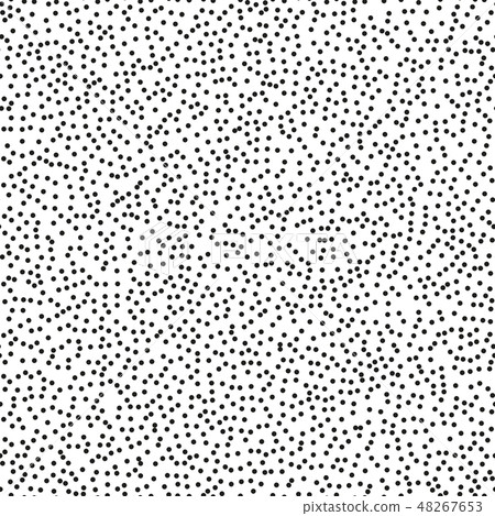 Pointillism low density seamless dots pattern. Abstract monochrome halftone. Just drop to swatches Pointillism low density seamless dots pattern. Abstract monochrome halftone. Just drop to swatches 48267653