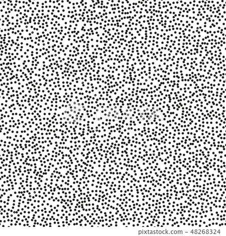 Pointillism high density seamless dots pattern. Abstract monochrome halftone. Just drop to swatches Pointillism high density seamless dots pattern. Abstract monochrome halftone. Just drop to swatches 48268324