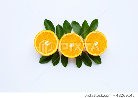 High vitamin C. Fresh orange citrus fruit High vitamin C. Fresh orange citrus fruit 48269145