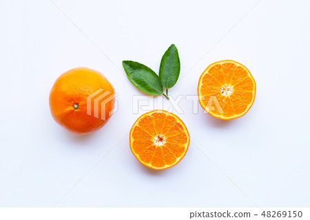High vitamin C. Fresh orange citrus fruit High vitamin C. Fresh orange citrus fruit 48269150