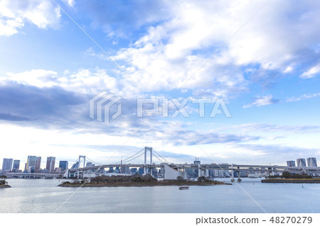 [Urban scenery] Rainbow Bridge and Baiyun 48270279