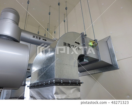排出工廠、廚房廢氣的管道 排出工廠、廚房廢氣的管道 48271323